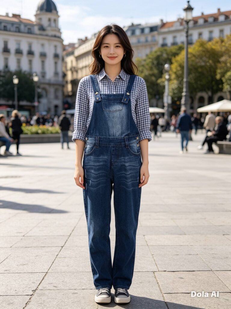 macacão jeans denim veste 38