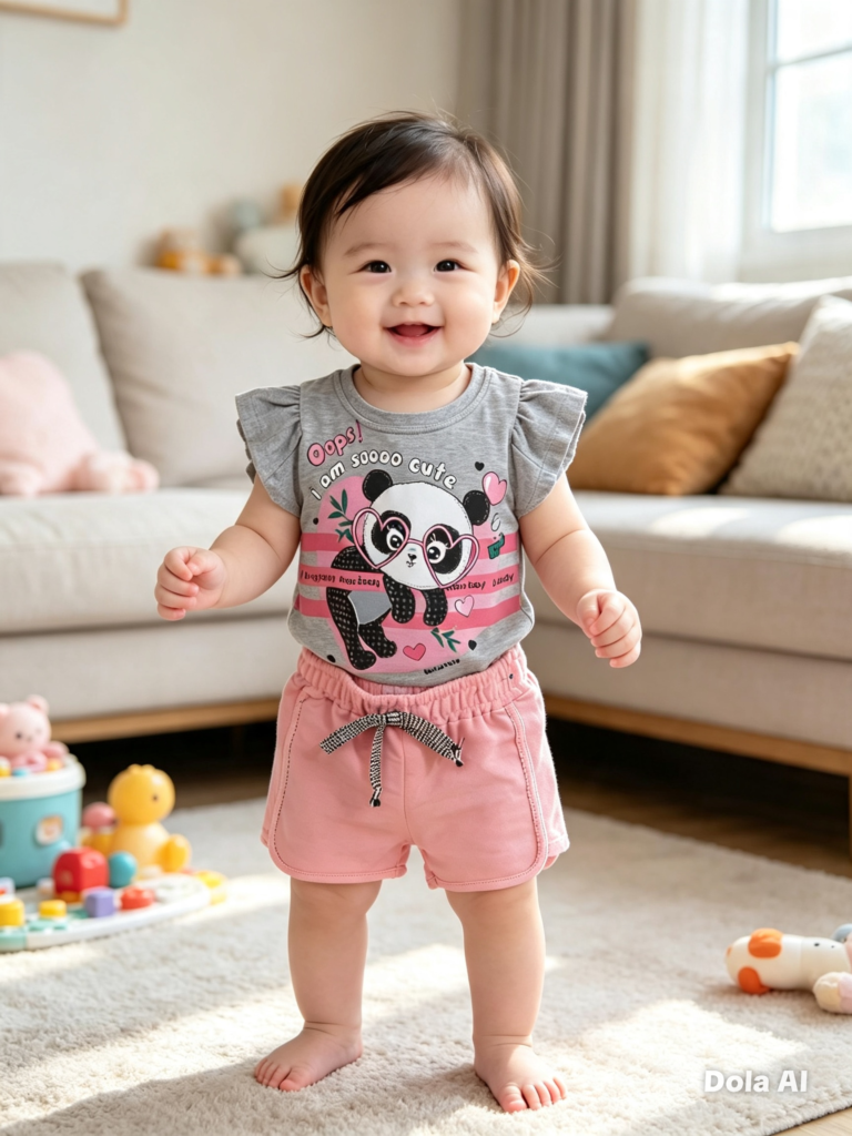Conjunto Angerô baby verão menina