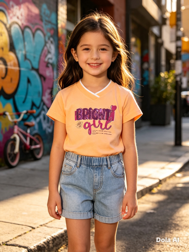 Blusa Angerô verão meninas