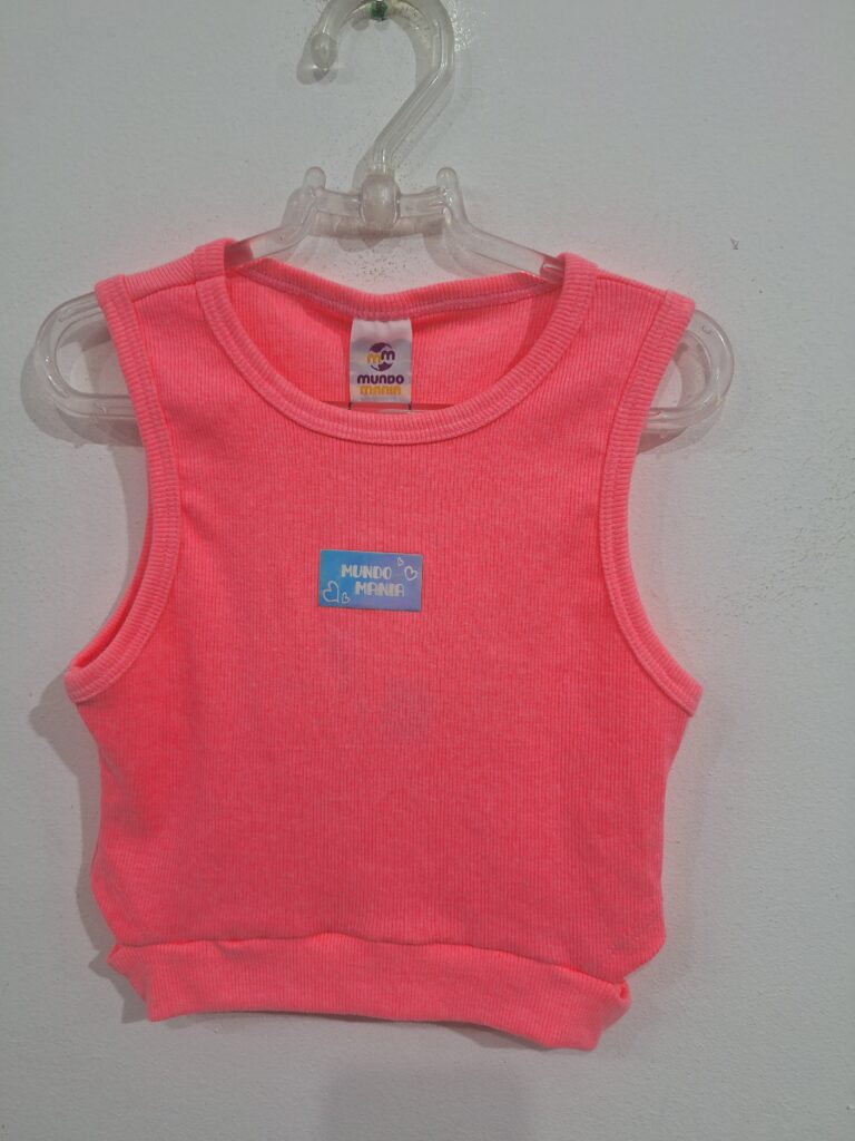 Cropped mundo mania verão