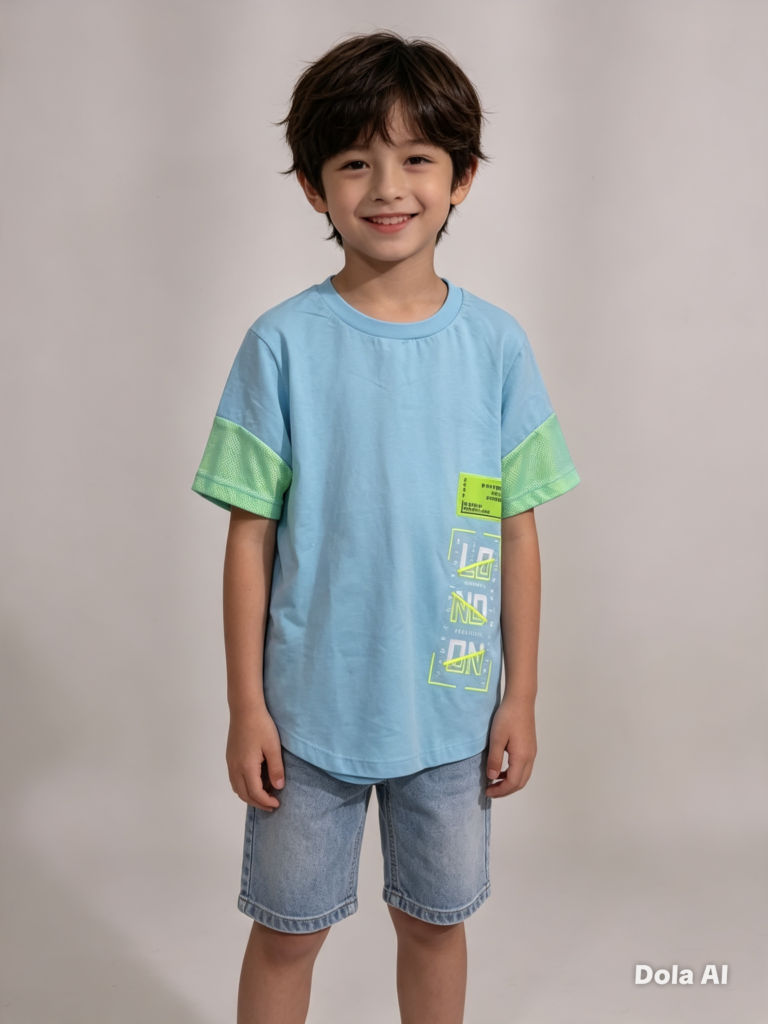 Blusa Angerô verão infantil Menino
