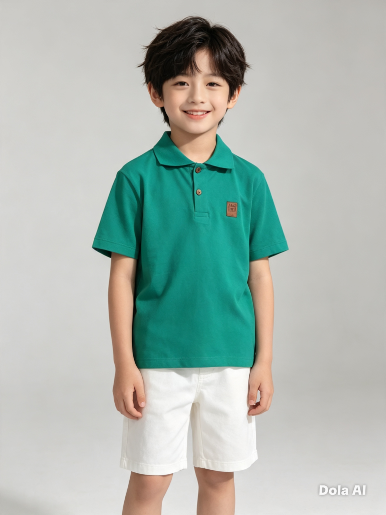 Camisa gola polo Angerô verão menino