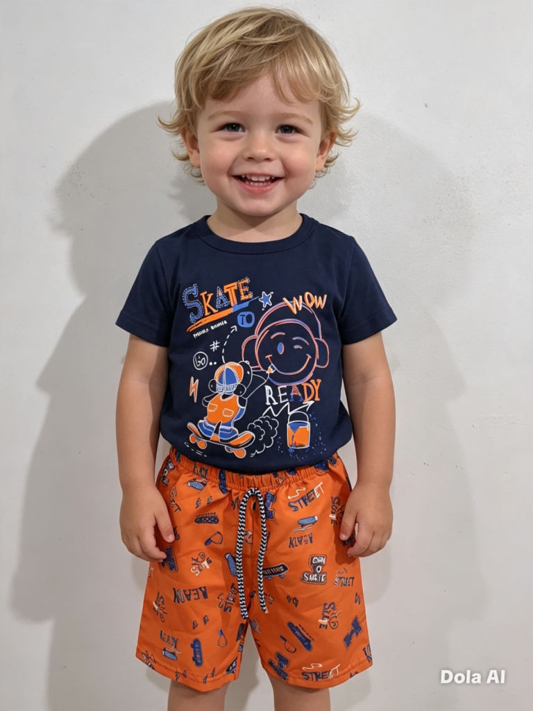 Conjunto infantil  Mundo Mania menino