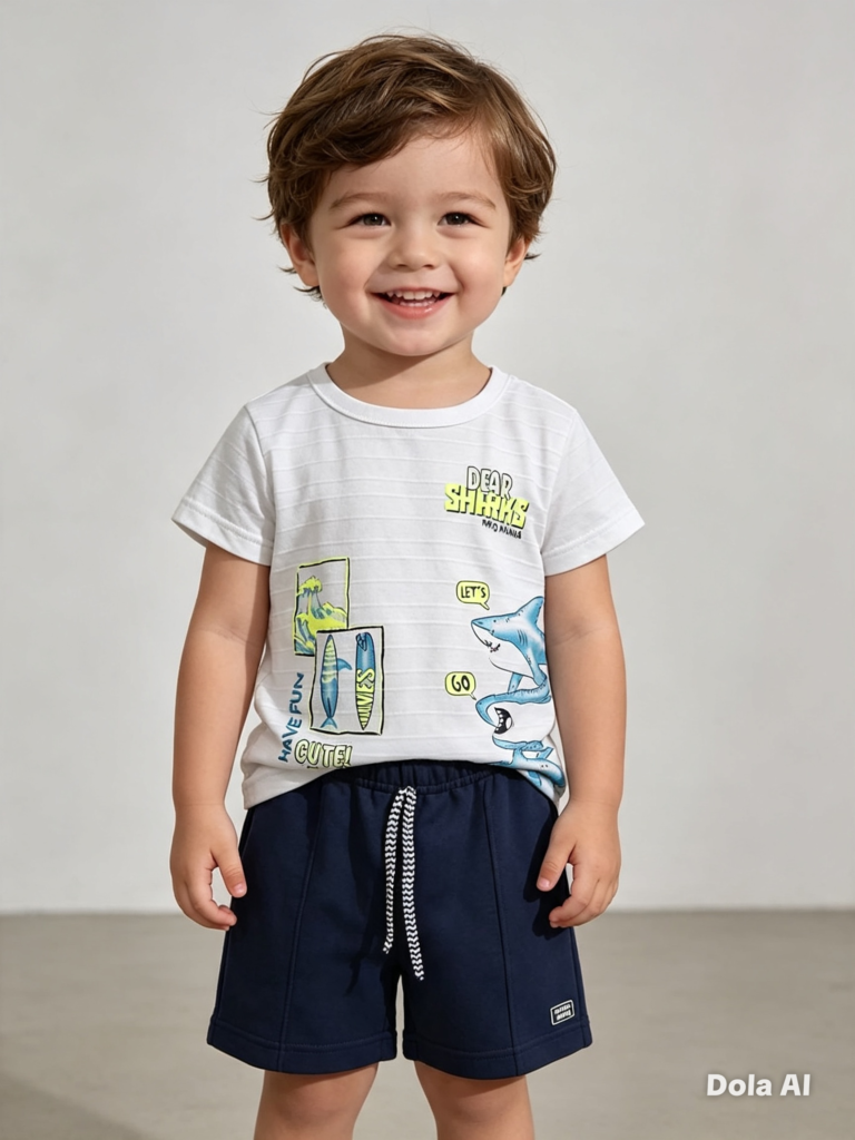 Conjunto Mundo Mania verão meninos