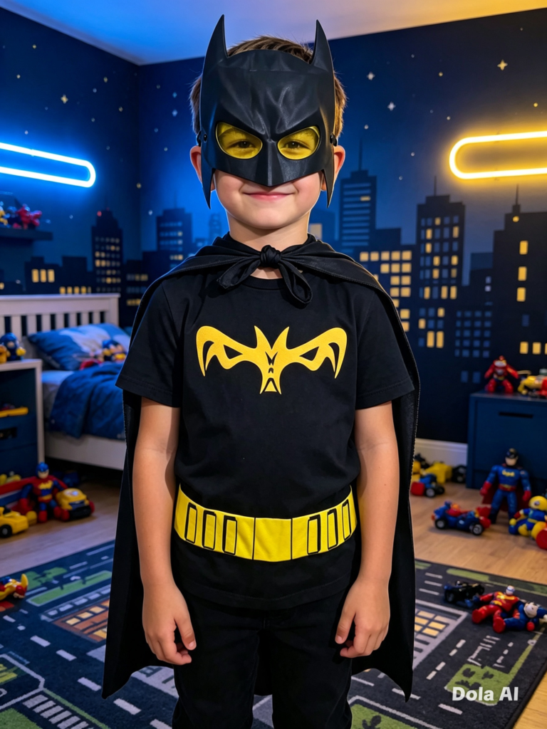 Fantasia menino batman