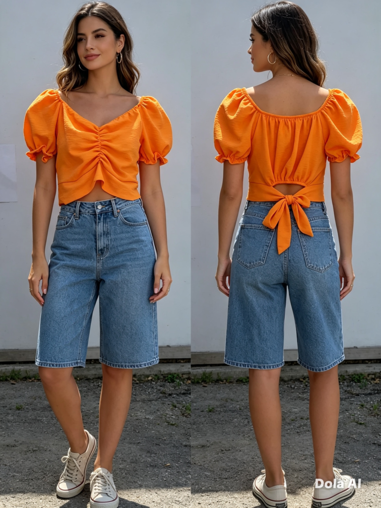 Cropped Verão air flow