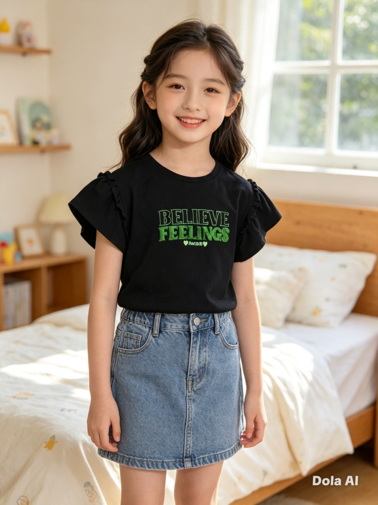 Blusa infantil verão menina