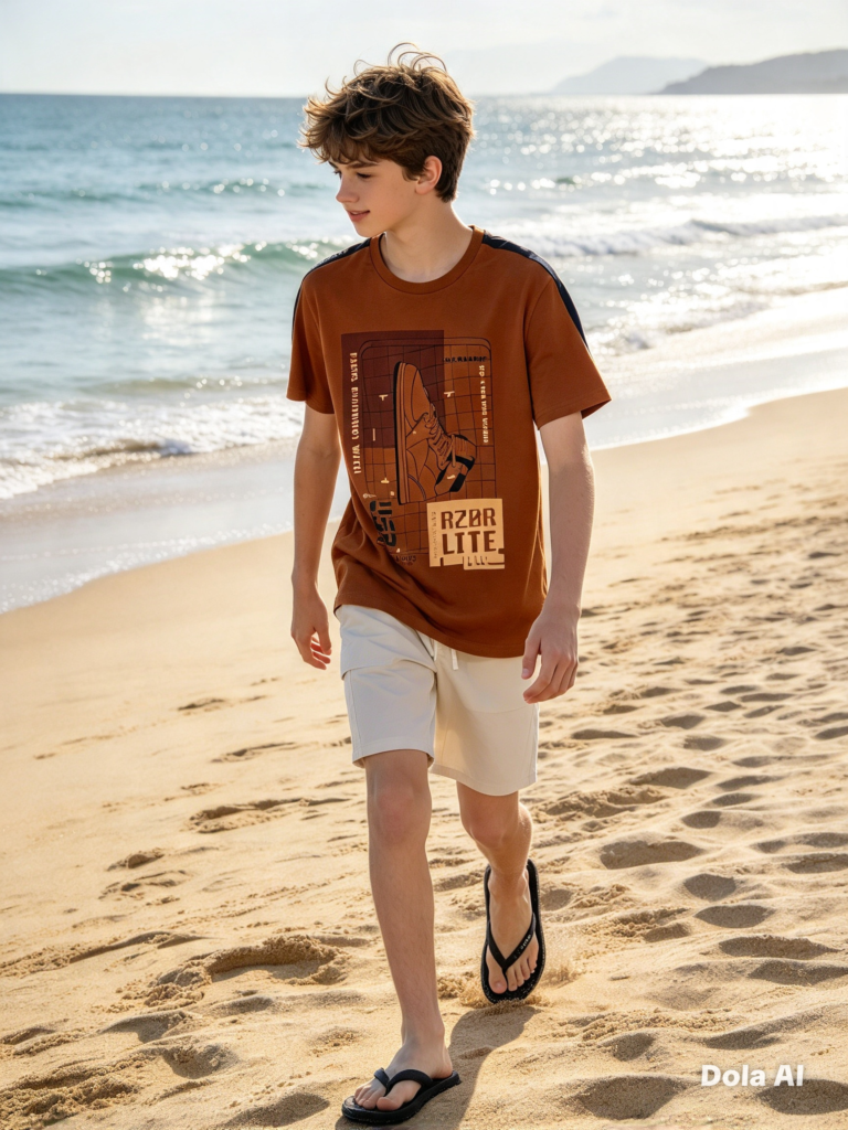 T-shirt masculina A. AND & GO