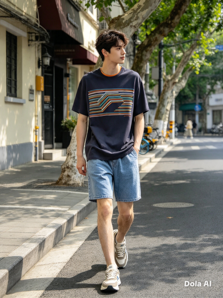 T-shirt masculina Angerô