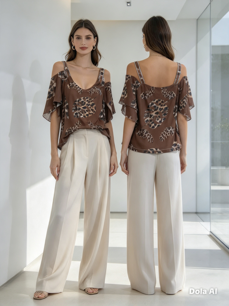 Blusa tipo cropped de alças aness