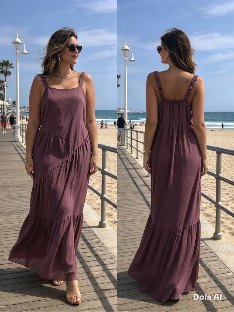 Vestido verão longo marialicia