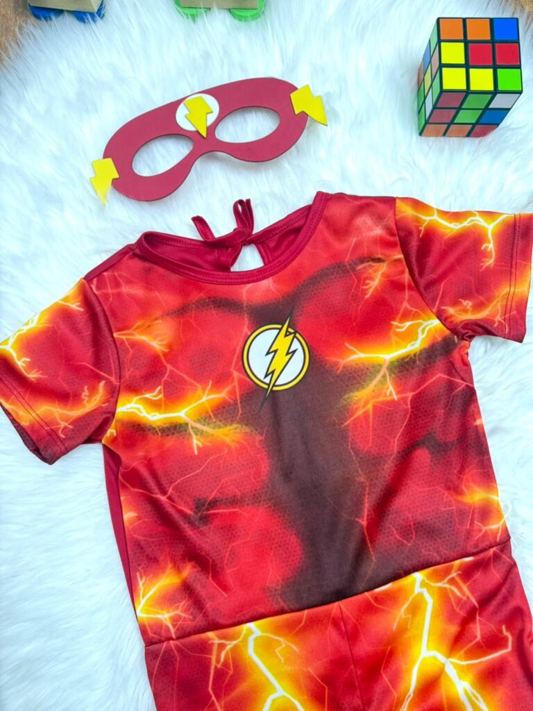 Fantasia menino  homem flash
